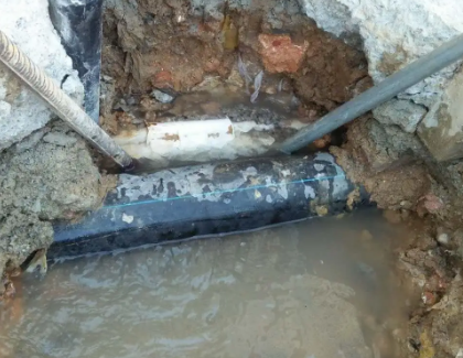 东阳测漏水之水管漏水